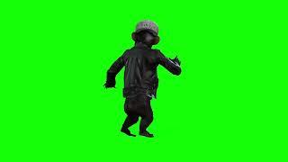 FUNNY MONKEY DANCE GREEN SCREEN 4K VIDEO | #greenscreen #funny #monkey #pets