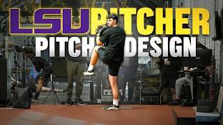 Offseason Pitch Design With LSU Reliever | Chandler Dorsey