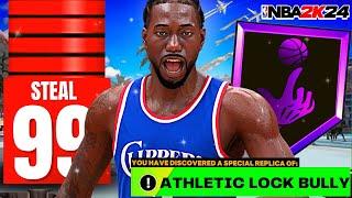 99 STEAL + 92 3PT+ 90 DUNK KAWHI LEONARD LOCK BUILD CAN DO EVERYTHING! BEST GUARD BUILD IN NBA2K24!