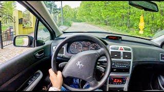 2006 Peugeot 307 [1.6 HDi 90HP] | POV Test Drive #1272 Joe Black