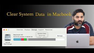 Clear System Data on your Mac | Free up MacBook storage space #MacBook #storage #systemdata