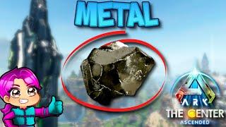 WHERE TO FIND METAL - THE CENTER - Ark Survival Ascended