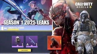 *NEW* SEASON 1 NEW COLLAB | BUFF & NERF | MYTHIC SKIN LEAKS CODM 2025 | FREE REWARDS AK47 FROSTBRAND