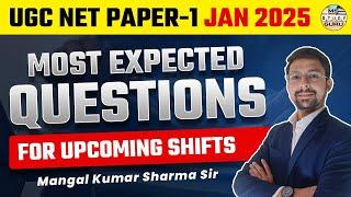 Ugc Net Paper 1 Most Expected Questions | Most Important Questions | By Mangal Kumar Sharma