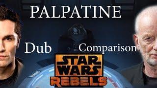 Palpatine | Witwer & McDiarmid Dub Comparison | Rebels Season 2.