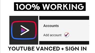 YouTube Vanced Log in Signin Problem | Download Install Without SAI Installer #shorts