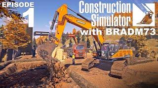 CONSTRUCTION SIMULATOR (2022) - Episode 1: GETTING STARTED!!!