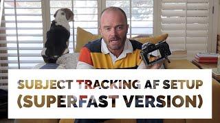 Nikon Z6 Z7 AF Subject Tracking Setup (SuperFast Version Without Me Rambling) firmware 3