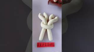 Creative Bread Dough Crafting Handcraft Pasta Shape #shorts Ep 609