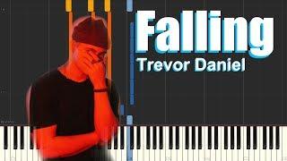 Falling - Trevor Daniel (Piano Tutorial)