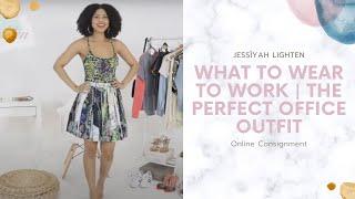 What To Wear to Work | The Perfect Office Outfit + How to Match Patterns - Spring Look 2020