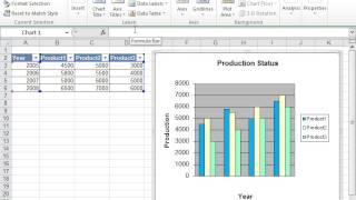 Excel 2010 Display or Hide Axes in a Chart