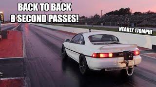Made My FASTEST PASS EVER In The Twin Turbo Mr2! (So Far)