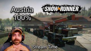 LIVE - SNOWRUNNER AUSTRIA MAP 100% & BO6 ZOMBIES