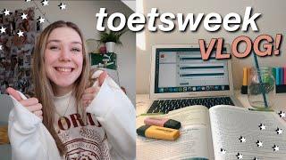 TOETSWEEK VLOG (vwo 6) + CIJFERS 2021!! *mijn examens leren, maken en veel mental break-downs!*