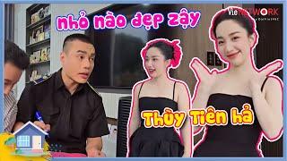 Đang ngồi "dẹo trai", Thu Dĩm Dương Lâm "tỉnh ngộ" khi thấy vợ iu Quỳnh Quỳnh lên đồ