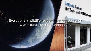 Evolutionary wildlife research for conservation - our mission for the anthropocene