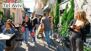 Spring has arrived in Israel! A walk through the streets of sunny Tel Aviv.