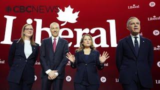 Liberal leadership debate in 5 minutes