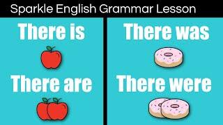 There is / There's / There are / There was / There were: English Grammar Rules