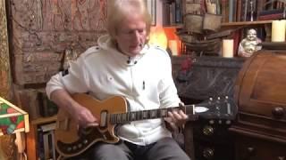 Harmony Stratotone Jupiter Deluxe 1960s demonstrated by Paul Brett