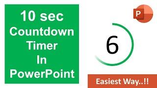 How to create a Countdown Timer in PowerPoint | PowerPoint Tutorials