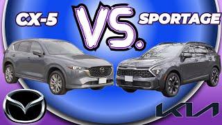 Mazda CX-5 VS Kia Sportage comparison