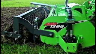 Check Out This Rotary Hoe That Can Rip Through Tough Ground!