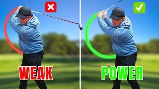 THIS MISTAKE IN YOUR BACKSWING IS COSTING YOU DISTANCE - Here's the fix.