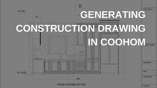 How to Generate Construction Drawing in Coohom