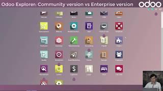 Odoo Explorer: Community version vs Enterprise version
