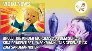 Brüllt Kinder morgens aus dem Schlaf: KiKA präsentiert "Weckmann" als Gegenstück zum Sandmännchen