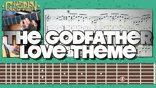 Cómo tocar - The Godfather (Love theme) partitura,tab,guitarra virtual /Guitarbn