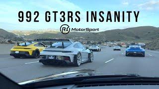 R1 Motorsport 992 GT3RS Meet & Drive - INSANE MEET