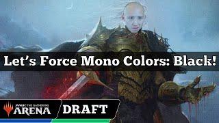 Let's Force Mono Colors: BLACK! | Arena Cube Draft | MTG Arena