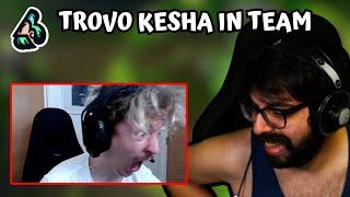 TROVO KESHA IN TEAM - BRAUM GAMEPLAY