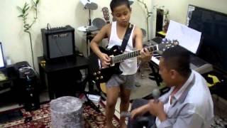 Ariyanto Family (Guitar-Knocking on Heaven's Door-Guns N Roses)