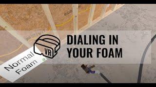 Virtual Reality Insulation Training Demo - Dialing in your Foam