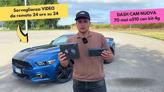 "Controlla la tua AUTO con DASH CAM SIM 4g!" - 70mai a510 recensione