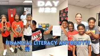DAY #22 | Financial Literacy Anybody? | Clockwork Youth Academy