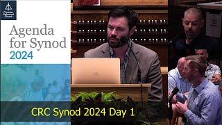 CRC Synod 2024 Day 1 A New Generation Takes Charge. Delegate Subscription Challenges