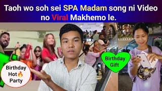 Taoh wo soh sei SPA Madam song ni Video no Viral Makhemo le || Phrung Kaham