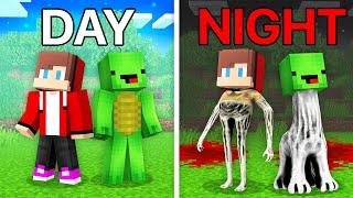 JJ and Mikey Became Scary ZOONOMALY at NIGHT in Minecraft Maizen!
