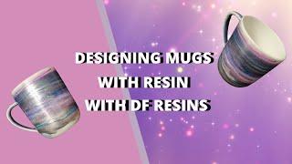 Designing mugs with resin