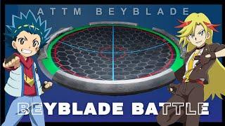 No Music | GOD VALKYRIE vs GALAXY ZEUS | ON REAL LIFE BEYBLADE STADIUM