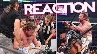 IRON MAN MATCH KENNY OMEGA VS PAC - Reaction - TalkingElite - AEW Italia