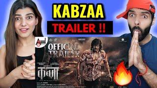 Kabzaa Official Trailer Reaction | Upendra | Sudeep | Anand Pandit | R Chandru