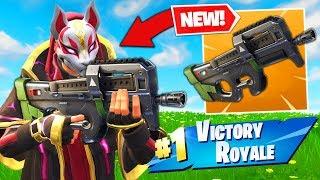 *NEW* LEGENDARY COMPACT SMG GAMEPLAY In Fortnite Battle Royale!