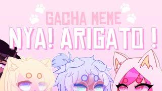  [ Gacha Meme ]꒰Nya Arigato !꒱