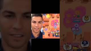 ️ Cristiano Ronaldo watching my latsplay Brawlstars